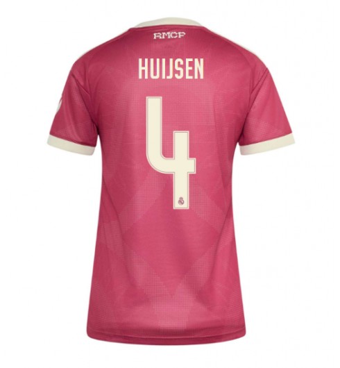 Real Madrid Dean Huijsen #4 Kolmaspaita Naisten 2026-27 Lyhythihainen Real Madrid Dean Huijsen #4 Kolmaspaita Naisten 2026-27 Lyhythihainen